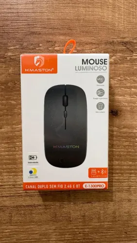 Mouse Sem Fio Novo Preto
