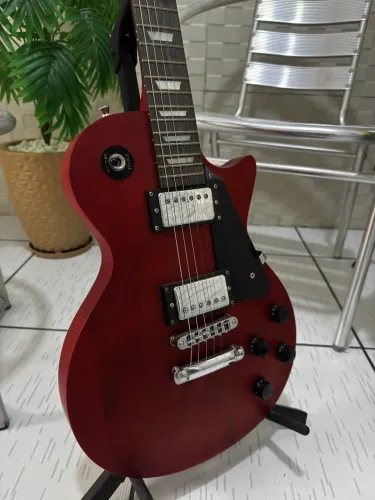Guitarra Elétrica Strinberg LPS260 Les Paul Mogno Humbucker Fosco + Case KGB Duro
