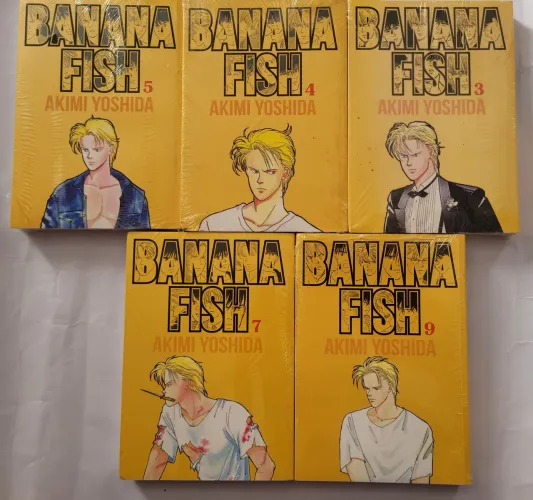 Mangá Banana Fish ( AkimiYoshida) 50 reais cada. Novo lacrado. 