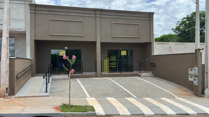 Salão comercial novo para locação próximo ao supermercado Compre Mix e condomínios Rios di