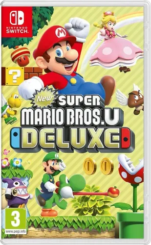 Super Mário Bros.U Deluxe - Nintendo Switch (Mídia Física)