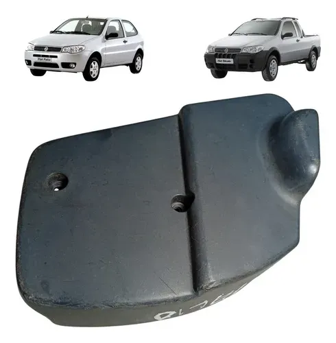 Recobrimento Banco Lado Direito Fiat Strada Palio 2003 2008 Cinza