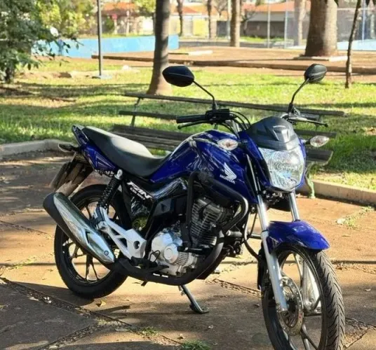 HONDA CG 160 CONSERVADA AZULZINHA