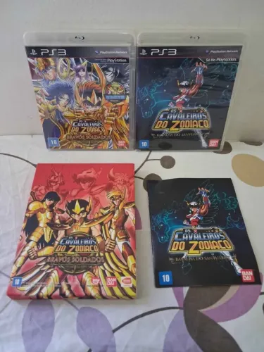 Cavaleiros do Zoodiaco Bravos Soldados - edição especial de Playstation 3