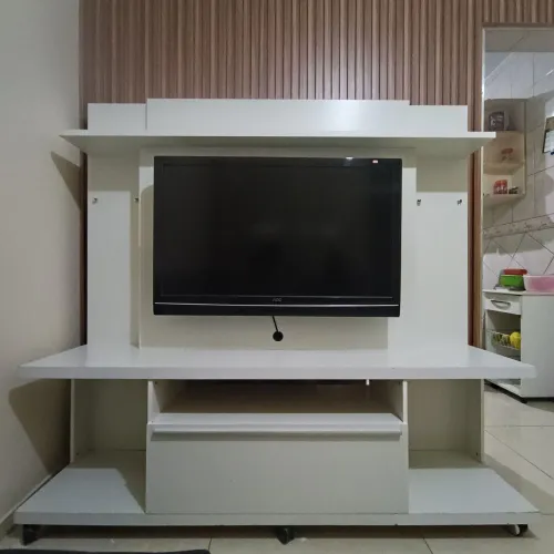 Rack c/ Painel branco