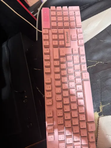 Teclado e mouse kit gamer