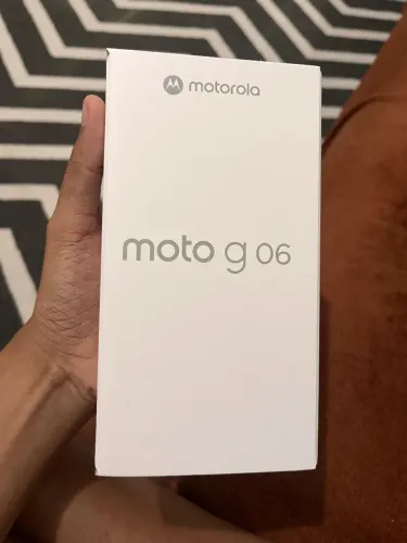 Moto G06 novo na caixa