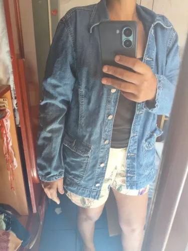 Jaqueta jeans feminina G USADA