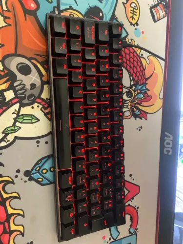 Teclado gamer husky blizzard 60%