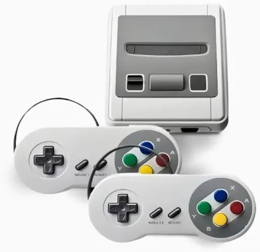 Mini Vídeo Game Nintendo Retrô Clássico | +200 Jogos| 2 Controles 