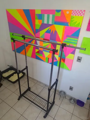 CABIDEIRO ARARA DUPLO 1 PRATELEIRA