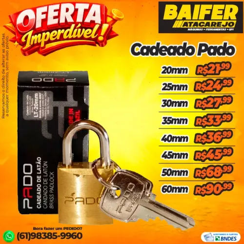 Cadeado Pado