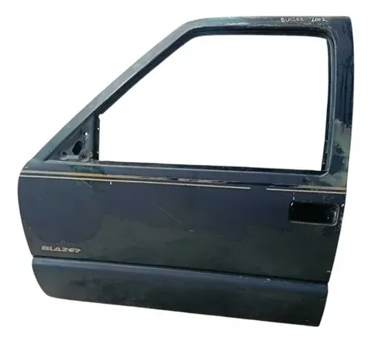 Porta Dianteira Esquerda Motorista Blazer 1999 A 2012 Dianteira Esquerdo Verde