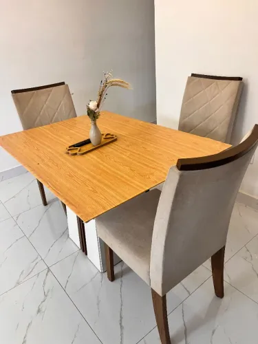 Mesa de 3 cadeiras MDF