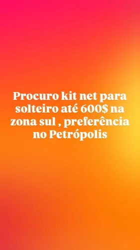 Alugo kit net no Petrópolis