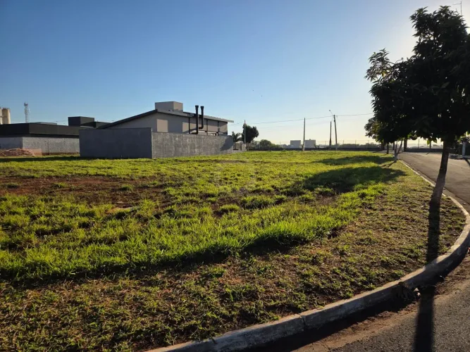 Terreno de esquina em condomínio fechado Novo Campestre