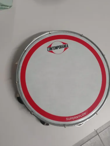 Pandeiro contemporânea 12", novo