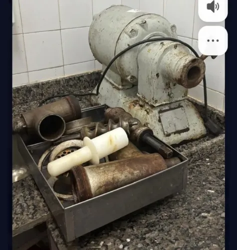 Moedor de carne industrial