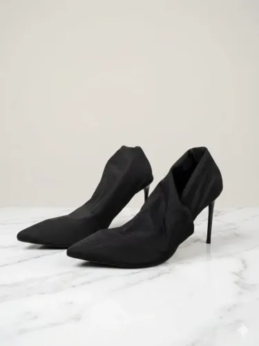 Scarpin tipo malha