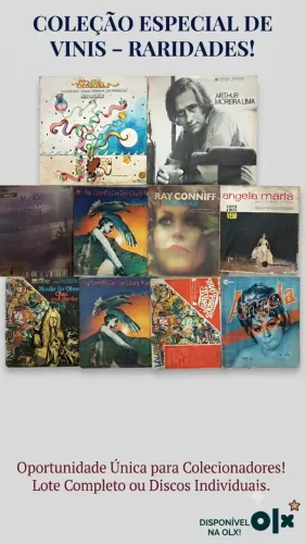 11 LPs vinil raros
