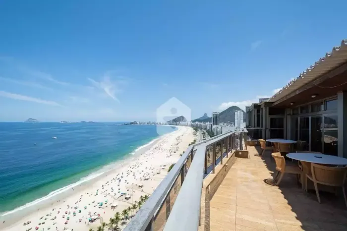 Cobertura para venda com 2 quartos, 470m² - Copacabana - Rio de Janeiro/RJ