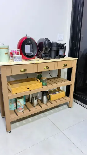 Aparador Buffet com Rodinhas Fabricação por Encomenda