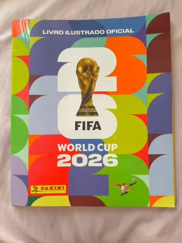 Álbum da copa 2026 capa Brochura