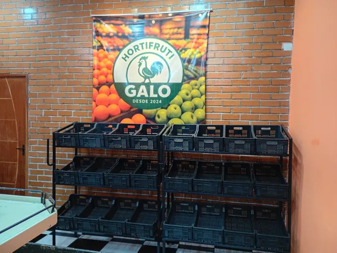 Banca para frutas e legumes
