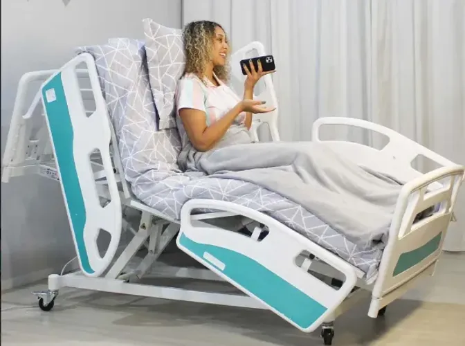CAMA HOSPITALAR ELÉTRICA 8 MOVIMENTOS
