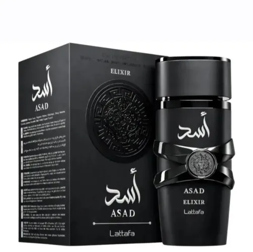 Perfume Lattafa Asad elixir 100ml original lacrado