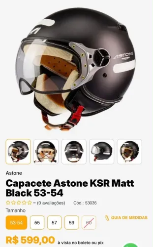 Capacete Astone
