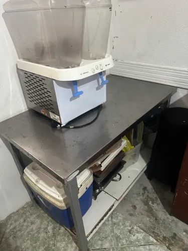 Mesa inox 120x54x84