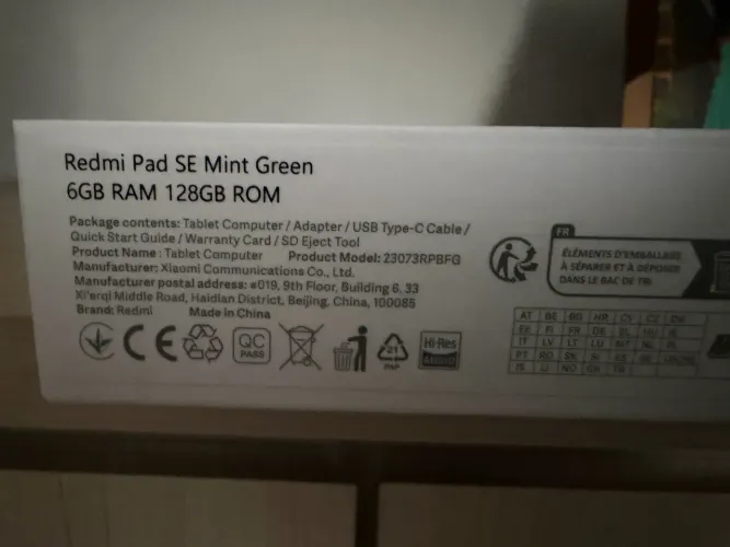 Tablet Redmi SE 