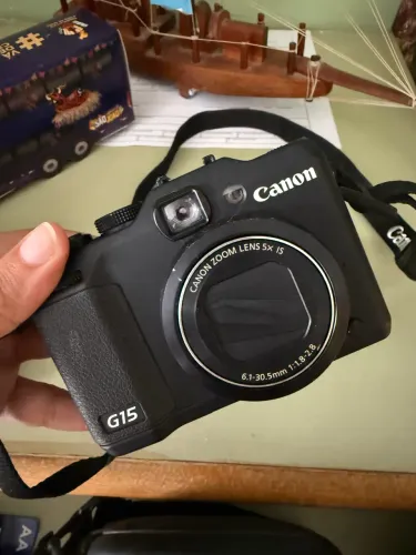 Canon PowerShot G15 Completa | Impecável | Bolsa e Cartão