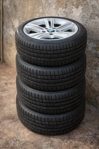 Roda Aro 17 Bmw 320i 2.0 Turbo 2015 A 2017 Original Pneus Zero