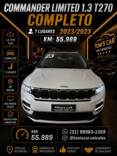 Jeep Commander Limited T270 1.3 TB Flex AUT 2023