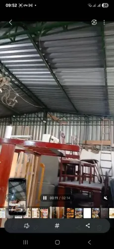 Vendo estrutura metálica galpão