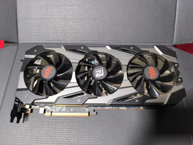 Placa de vídeo RX 5700 XT Red Devil Power Color 8gb