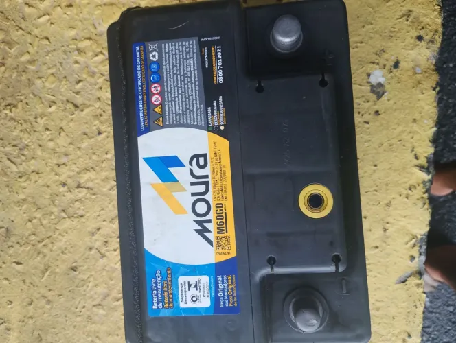 Bateria moura zerada 75 hp