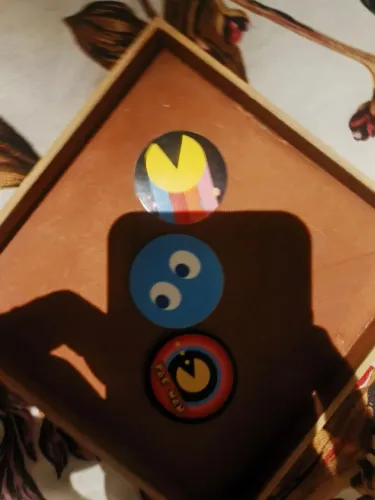 03 tazo Pac-Man elma chips aniversário 40 anos coleção raridade coleção pac man