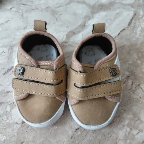 Sapato infantil caramelo Pimpolho