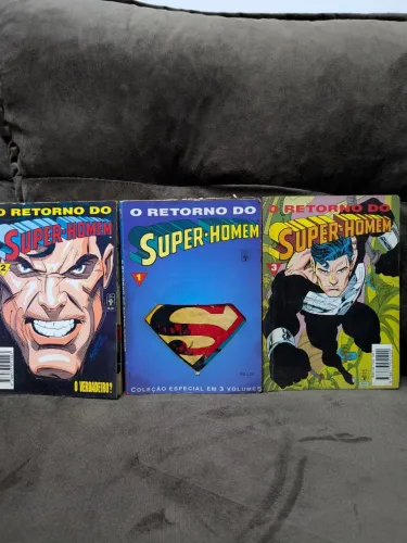O Retorno do Super Homem  gibi de 1994 (edição de colecionador)