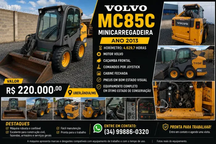 VOLVO MC85C 2013 À VENDA