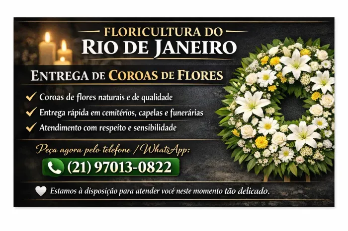 Coroa de flores 