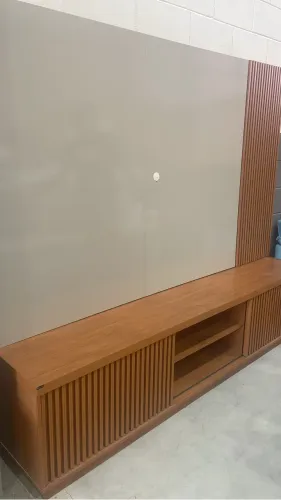 Conjunto Rack e Painel Ripado NOVO