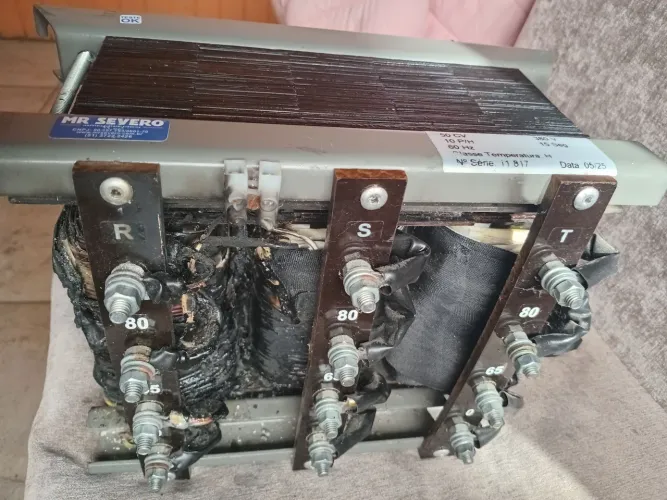 Tranformador de partida 50cv 380v