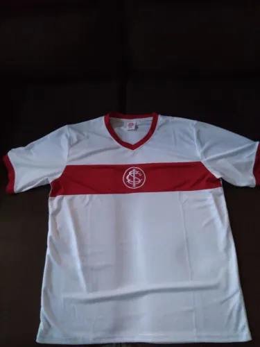 Camisa Internacional crown branca,tamanho GG licenciada em excelente estado