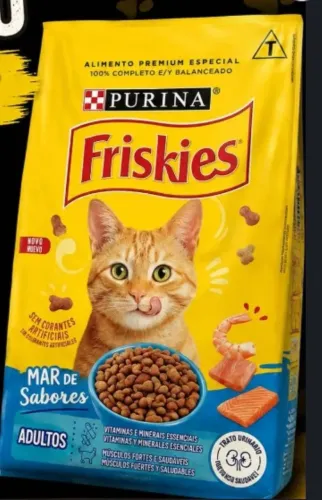 Ração purina friskies 10.1 kg