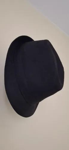 Chapéu Fedora Gângster Preto MOMO New York (importado)