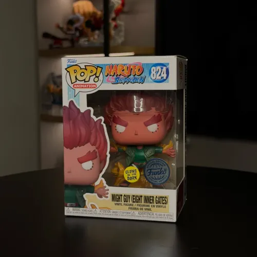 FUNKO POP MIGHT GUY 824 NARUTO GLOWS IN THE DARK SPECIAL EDITION